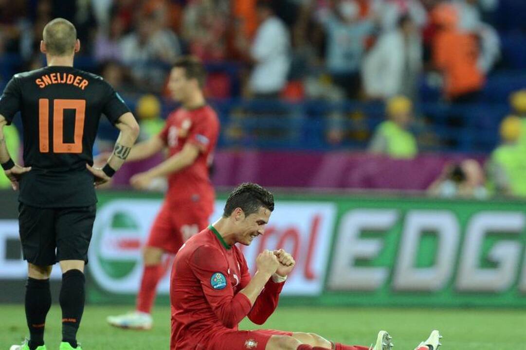 Vokiečiai ir portugalai – ketvirtfinalyje, olandai patyrė fiasko