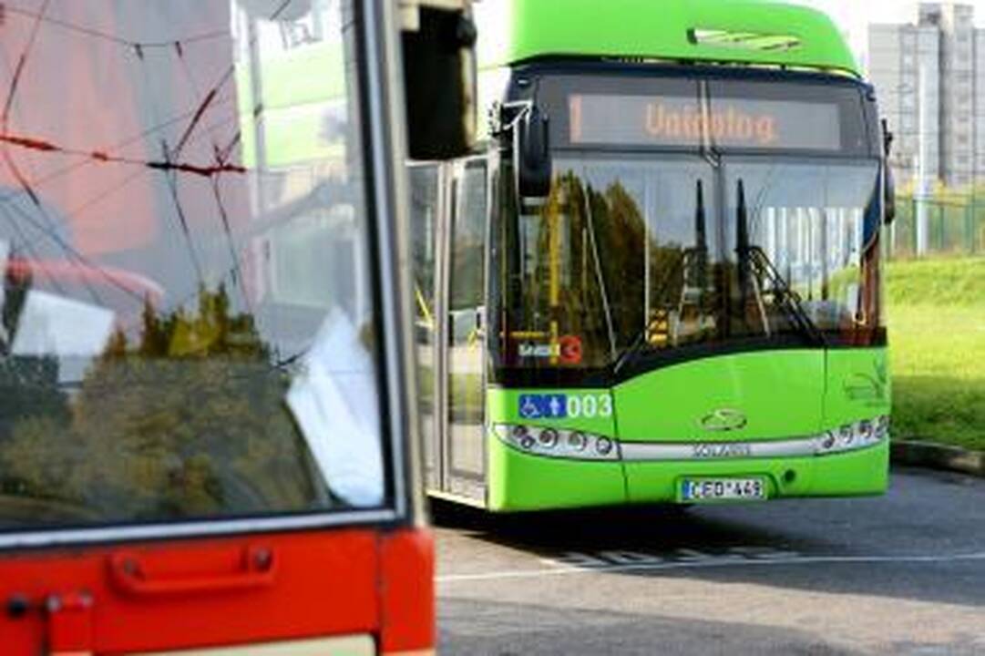 Kūčių vakarą troleibusai važinės ilgiau