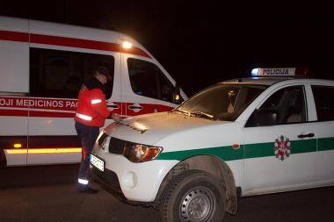Kaune į avariją pateko policijos nuovados viršininkas