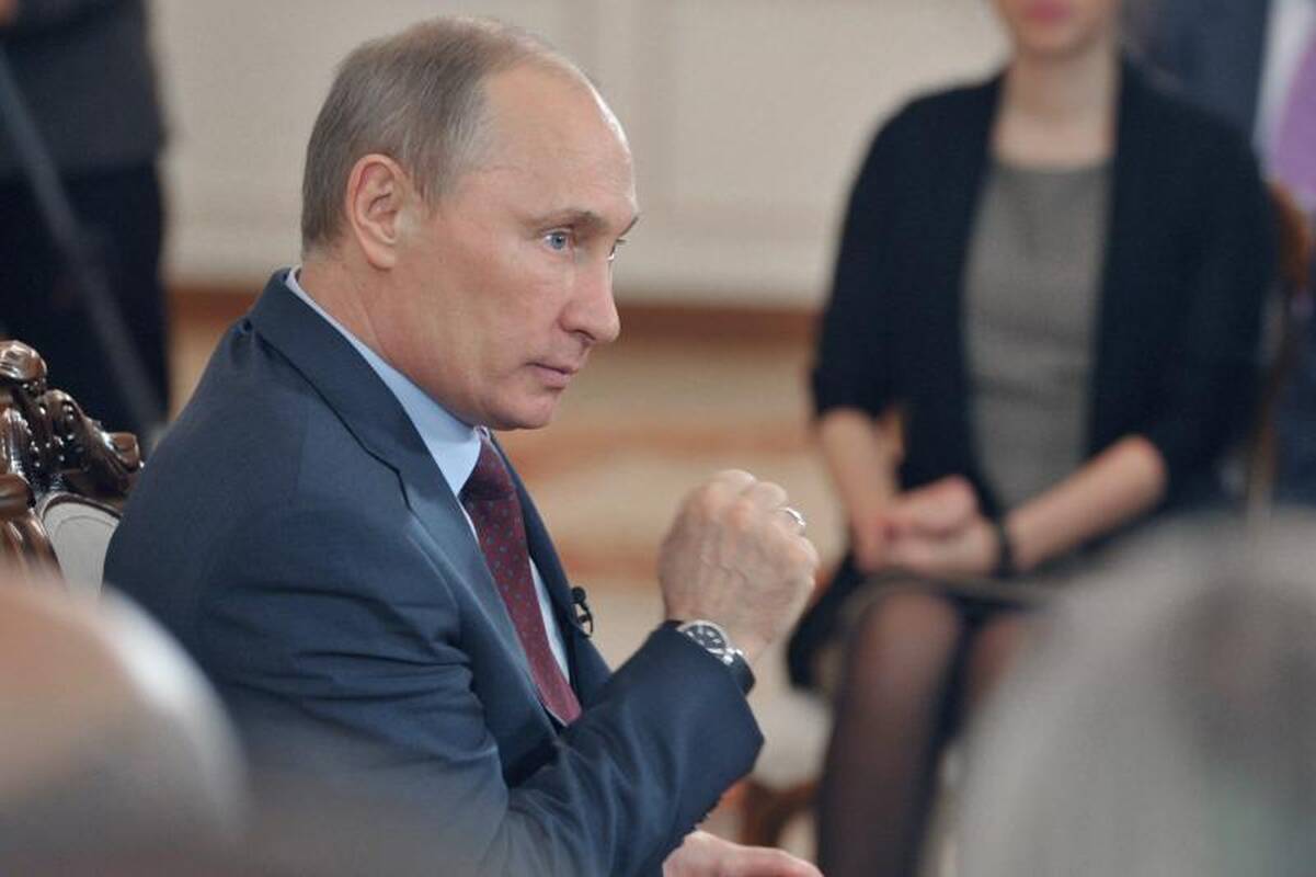 Iš JT biuro Ukrainoje pagrobtas protestų prieš V. Putiną aktyvistas