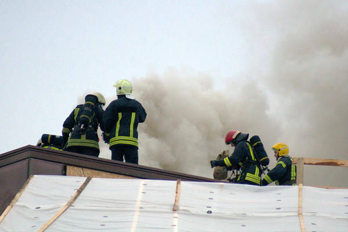 Šakių rajone padegtas bažnyčios ūkinis pastatas