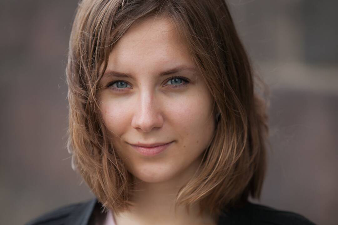 Aktorės Neringos Varnelytės antrininkė filme – studentė