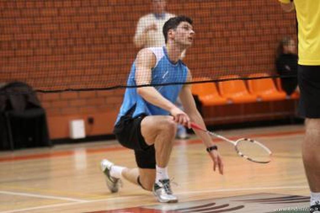 K.Navickas suklupo tarptautinio badmintono turnyro finale