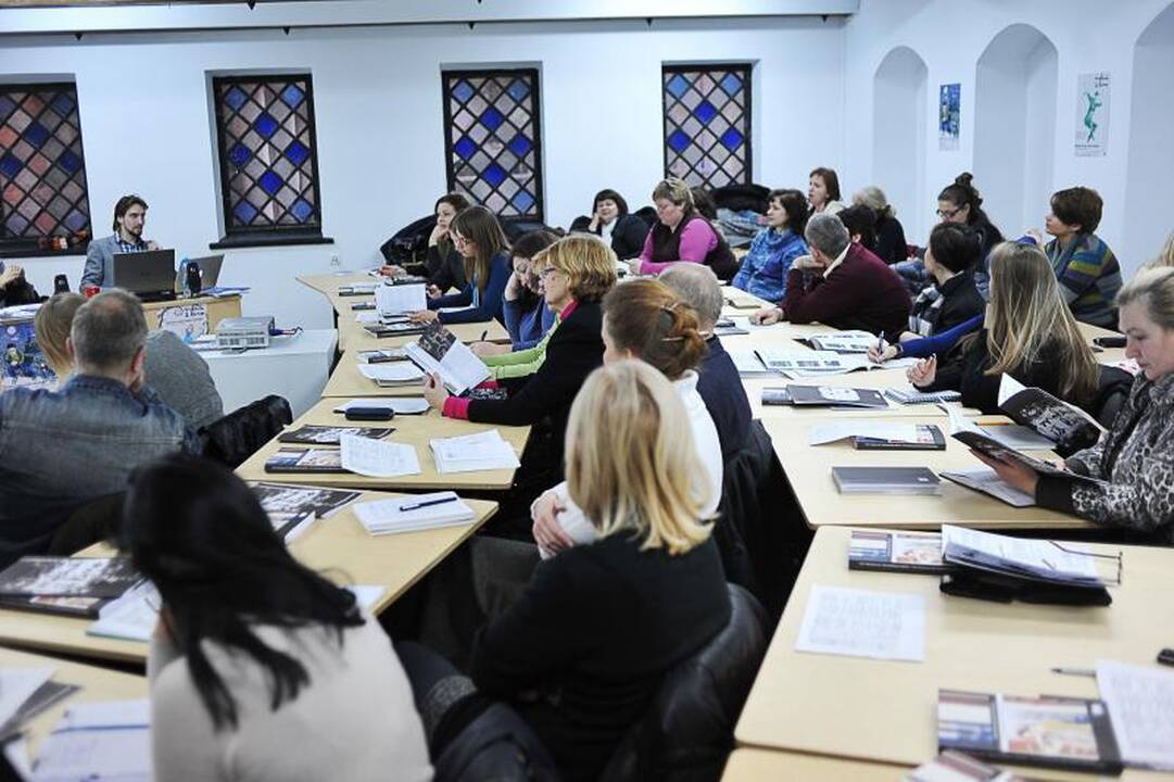 Filmavimo aikštelėje pluša Kauno pedagogai