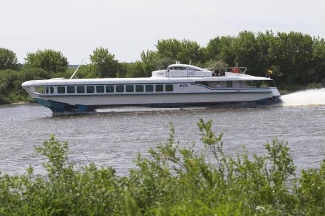 "Raketos" laivai iš Kauno į Nidą šiemet neplauks 