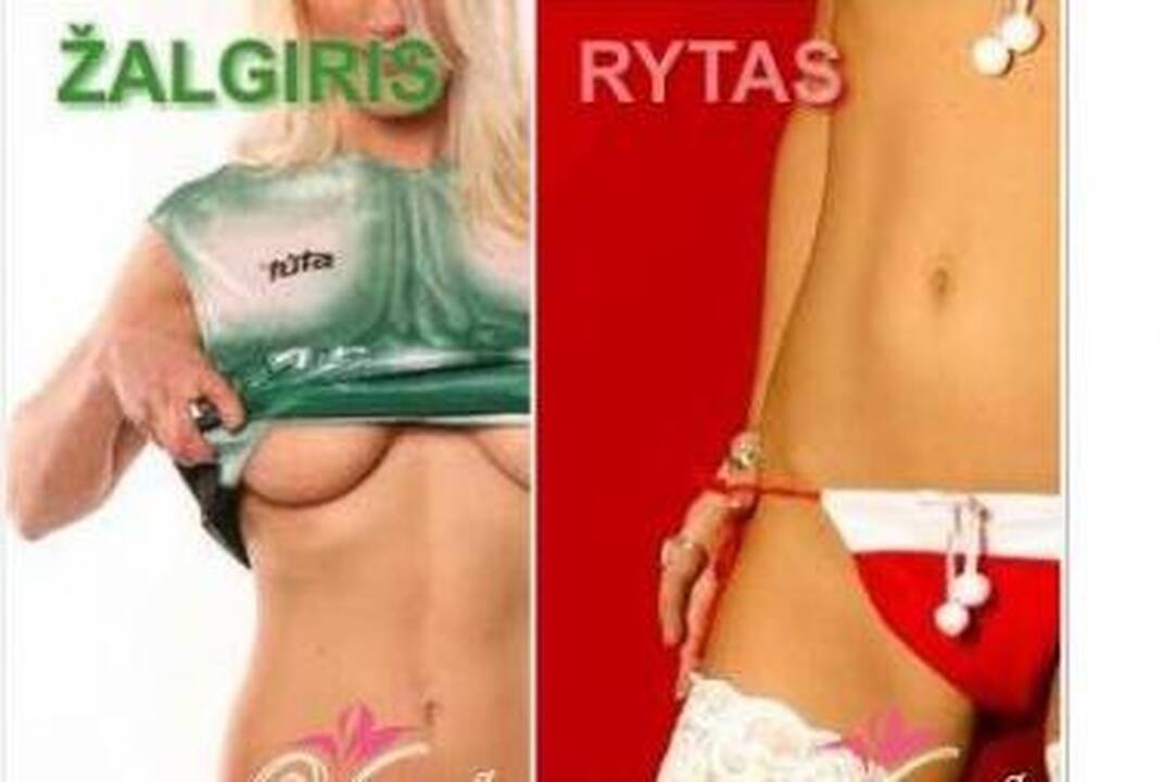 Erotikos reklamoje – „Žalgirio“ vardas