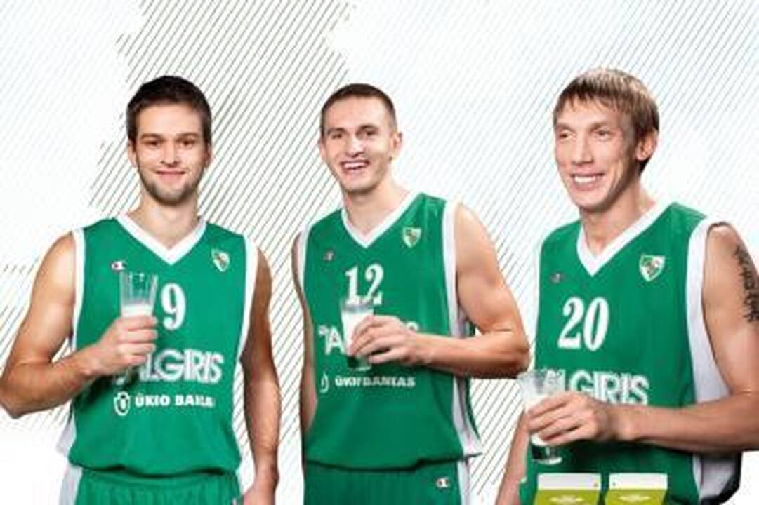 Vilkyškių pieninė ir toliau rems Kauno „Žalgirį“