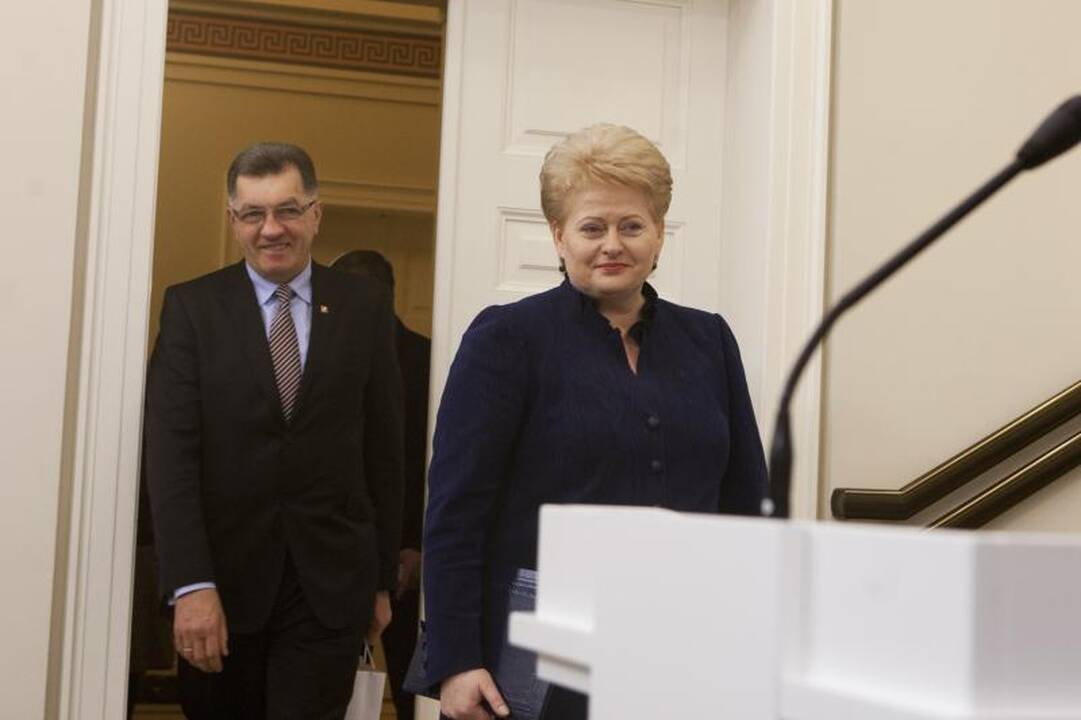 Prezidentė premjeru paskyrė A. Butkevičių