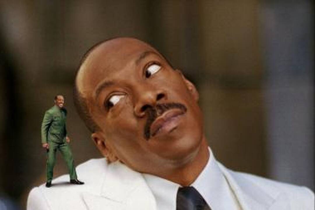 Eddie Murphy išgirtas už... veido išraiškas