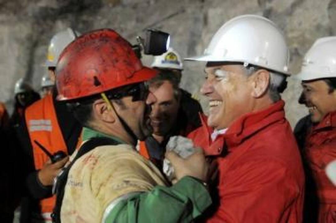 Čilėje iškelta 11 iš 33 požemyje įkalintų kalnakasių