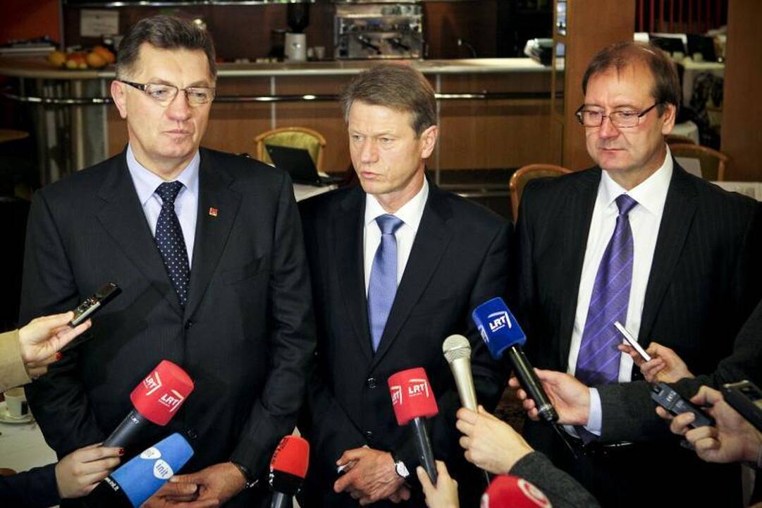 Socialdemokratai, Darbo partija ir „tvarkiečiai“ sutarė dėl koalicijos