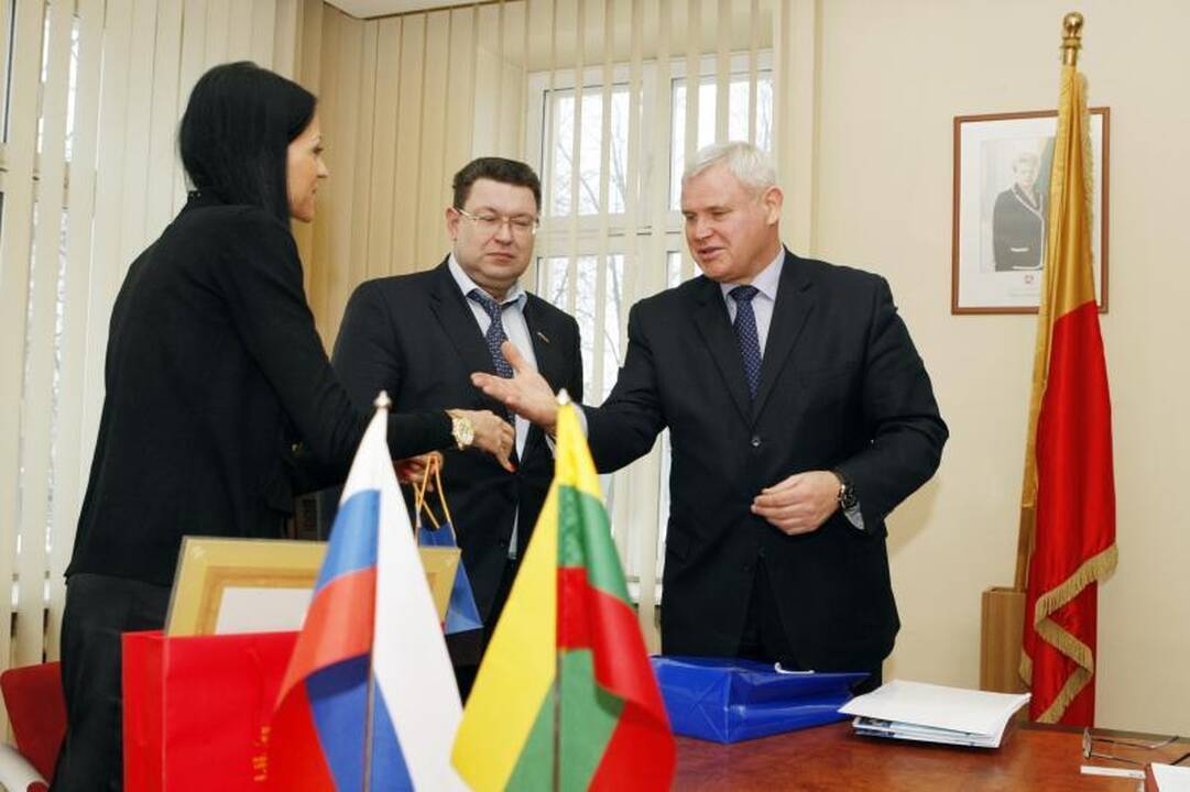 Kaliningrado ir Klaipėdos miestų vadovai sutarė dėl bendrų darbų