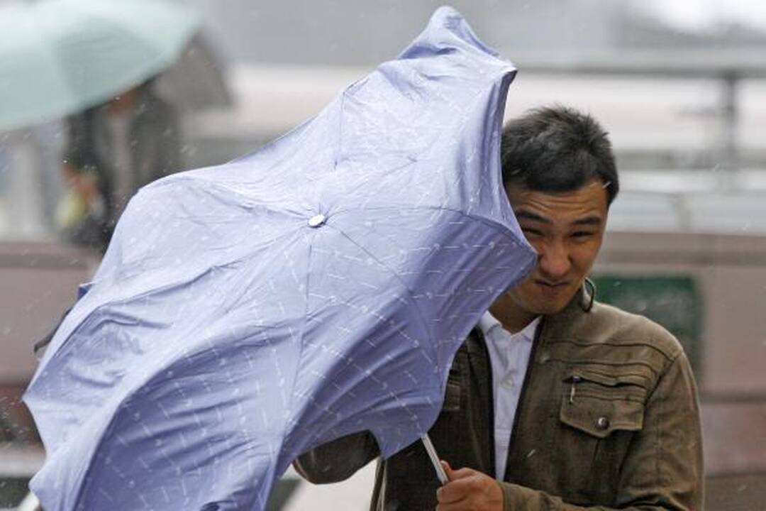 Meteorologai Lietuvoje užfiksavo 30 metrų per sekundę vėją