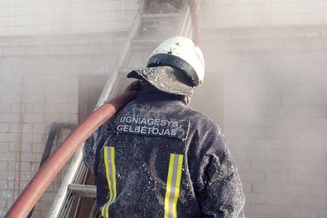 Draudikai: dėl šalčio kyla daugiau gaisrų, dažniau užliejamos patalpos 