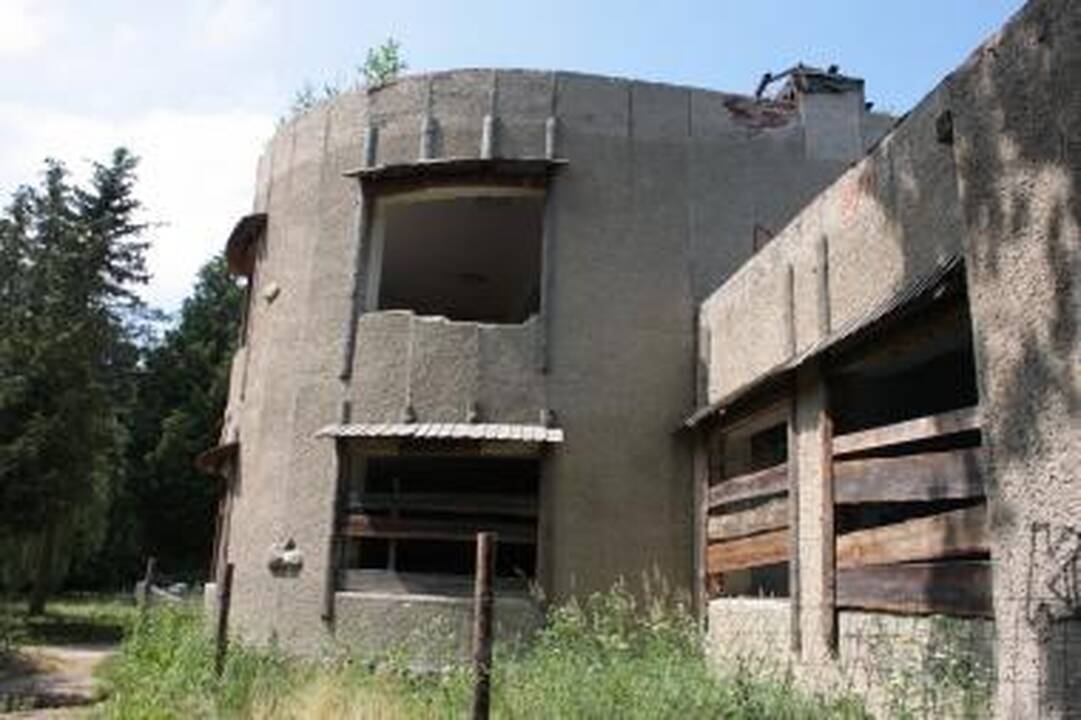 Restoranas „Unija“ pavirto į griuveną
