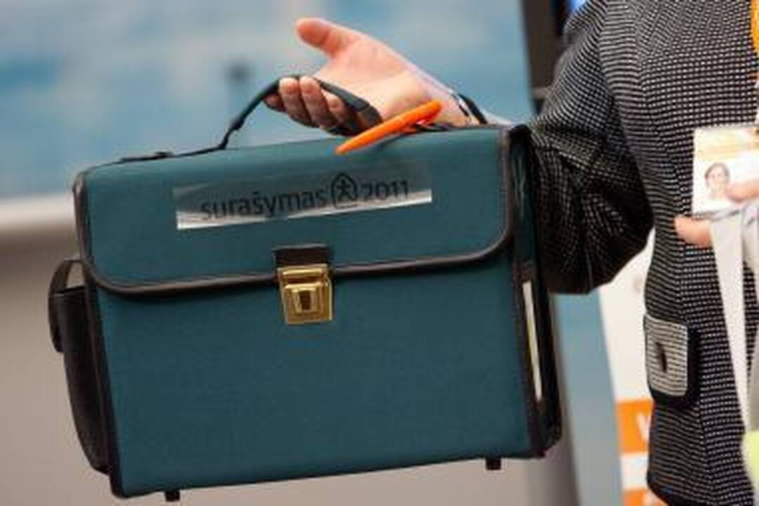 Gyventojų surašinėtojais įdarbinta 2,9 tūkst.bedarbių