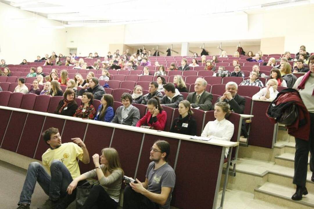 VU - jau 55-tą kartą vyks studentų mokslinė konferencija