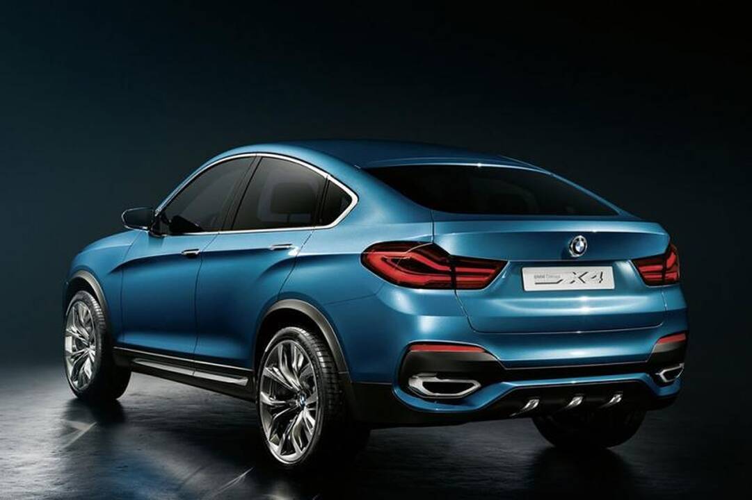 Visų jūsų teismui: naujasis BMW visureigis X4