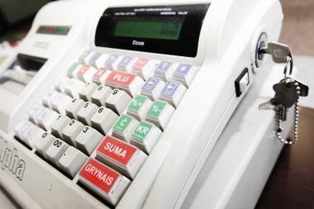 Manipuliacijos kasos aparatais padėjo nuslėpti milijoną litų