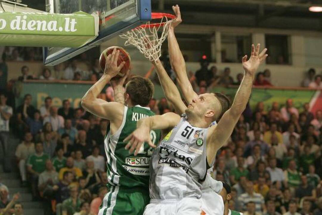 „Žalgiris“ - „Lietuvos rytas“: kauniečių pergalė 77:63