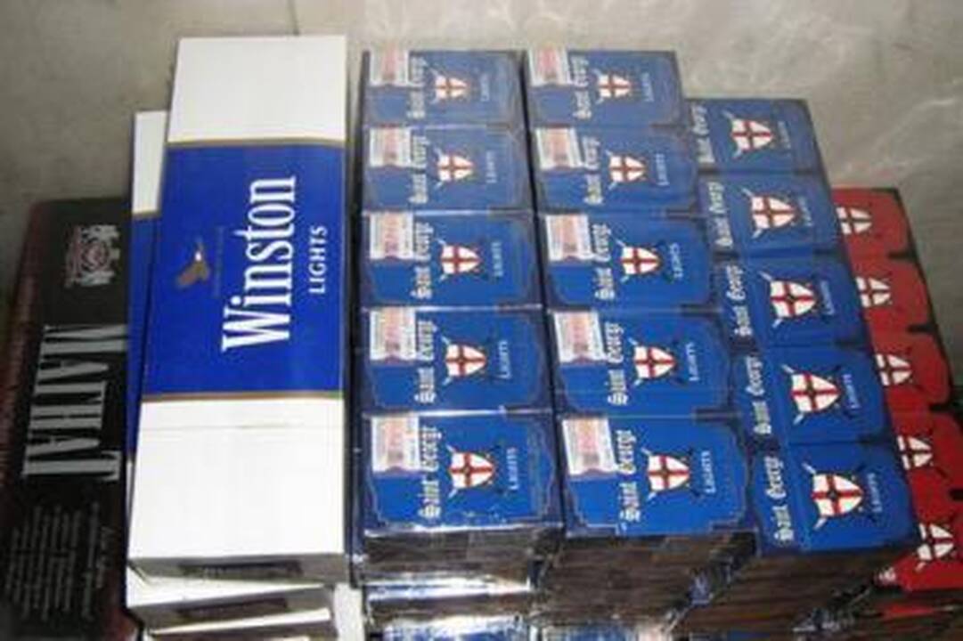 Lenkijoje sulaikyta milžiniška cigarečių kontrabanda