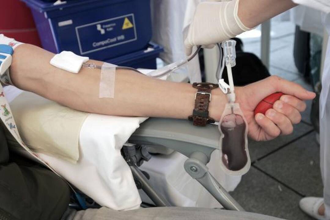 Beveik kas antras lietuvis yra davęs kraujo