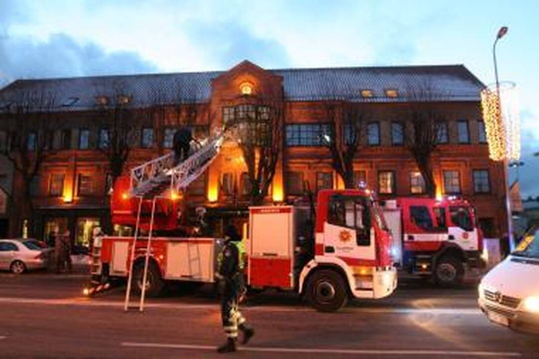 Gaisras „Navalyje“ sutrikdė vestuvininkų puotą