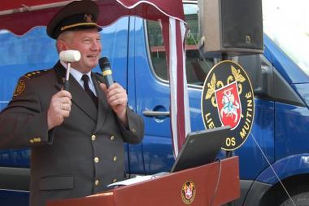 „Europos dienos“ renginiuose – muitinės konfiskuotų prekių aukcionas