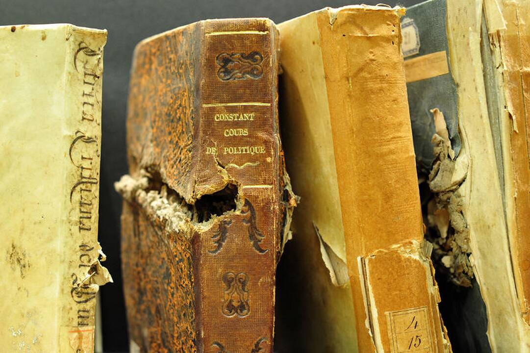 Italijoje dėl vagysčių teko uždaryti biblioteką