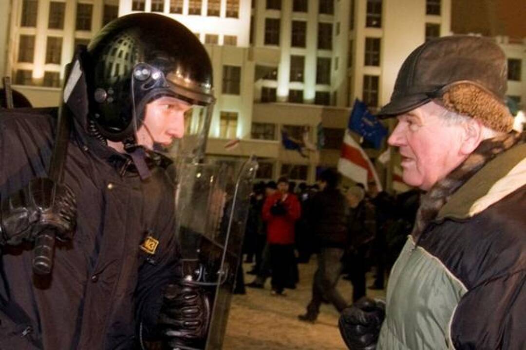ES reikalauja paleisti Baltarusijoje suimtus opozicijos lyderius