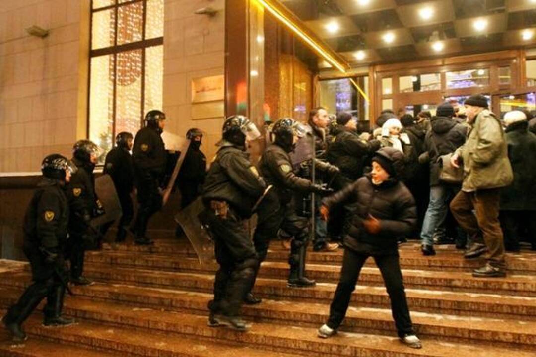 ES reikalauja paleisti Baltarusijoje suimtus opozicijos lyderius