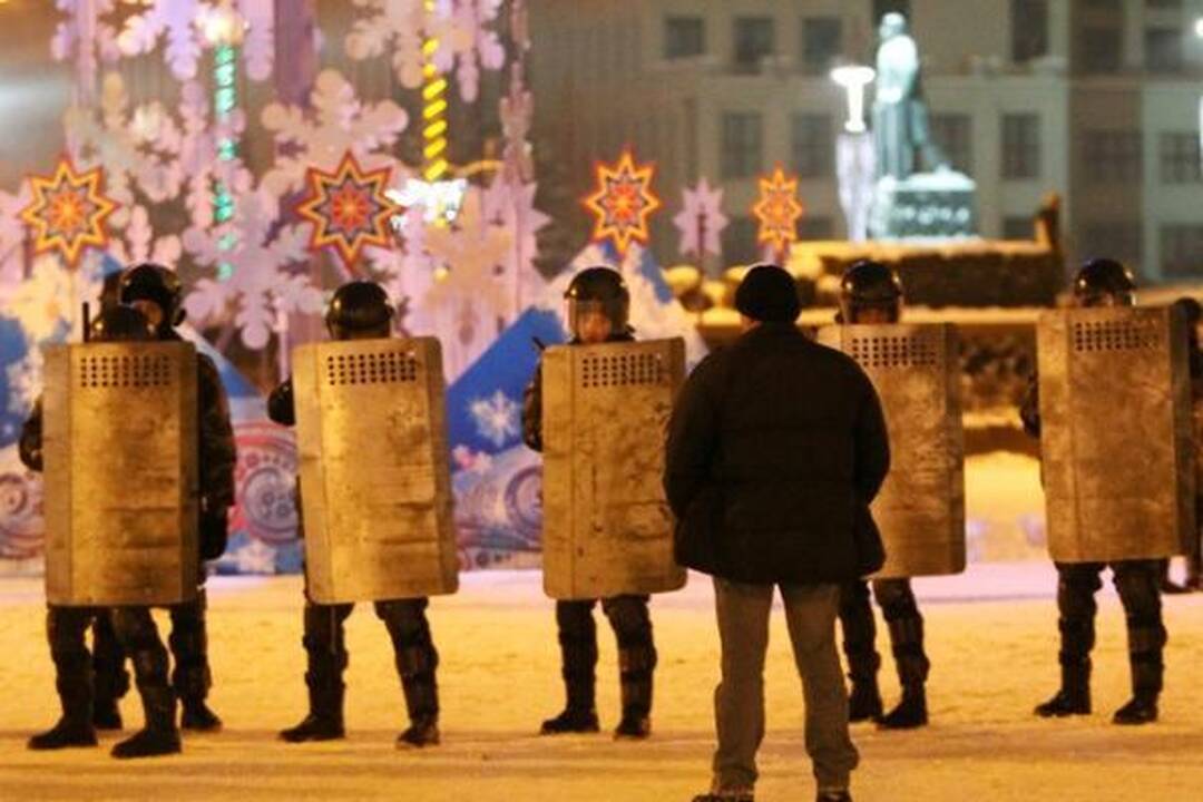 ES reikalauja paleisti Baltarusijoje suimtus opozicijos lyderius