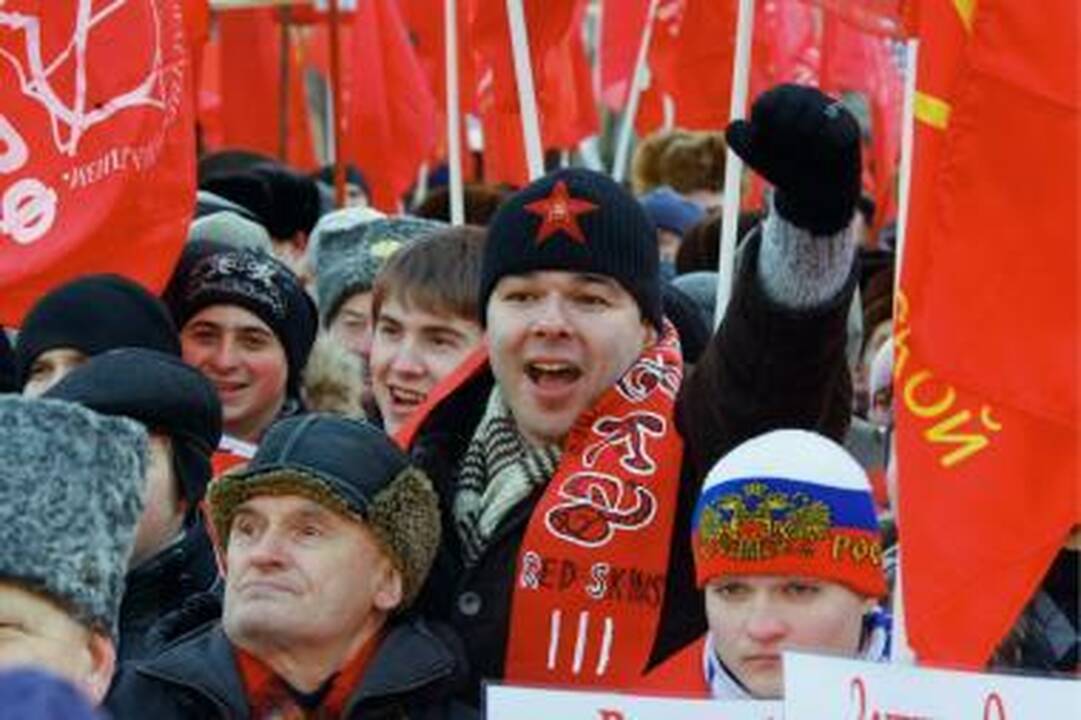 Tėvynės gynėjų dieną paminėjo protestais
