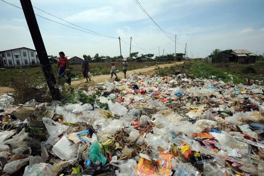 Kaip pažaboti besaikį plastikinių maišelių naudojimą?