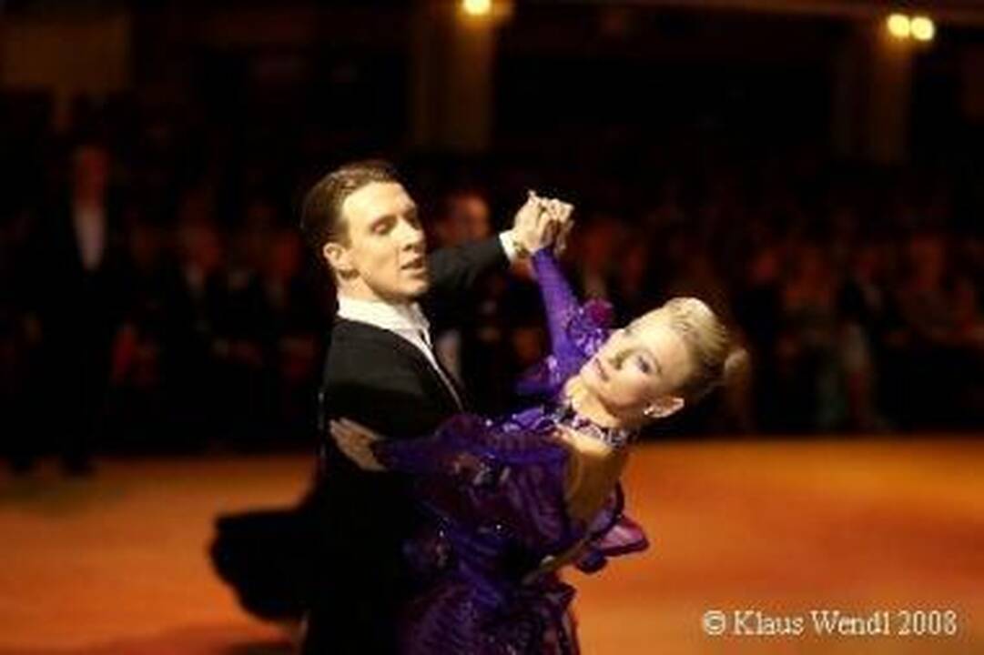 A.Bižokas ir K.Demidova - Anglijos vicečempionai 