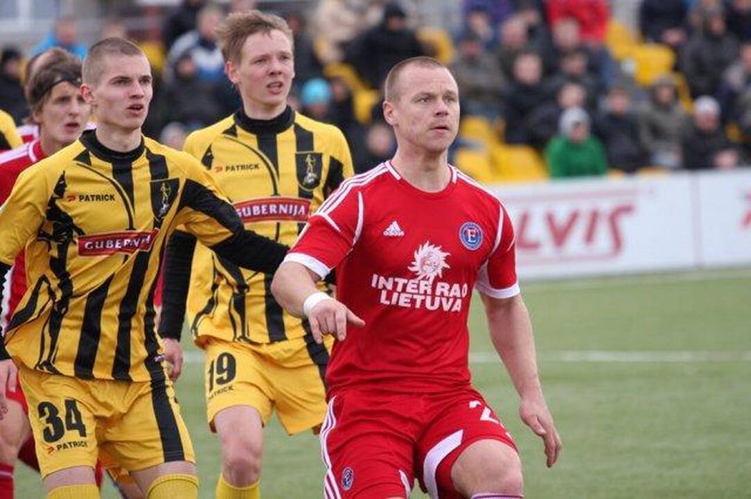 „Ekranas“ kol  kas  be  UEFA licencijos 