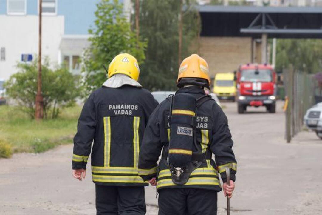 Parodę, kaip gelbėtų žemės drebėjimo aukas, Lietuvos gelbėtojai pripažinti JT ekspertų