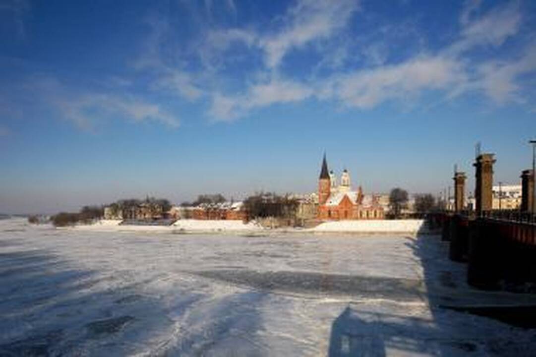 Kaune po septynerių metų pertraukos užšalo Nemunas