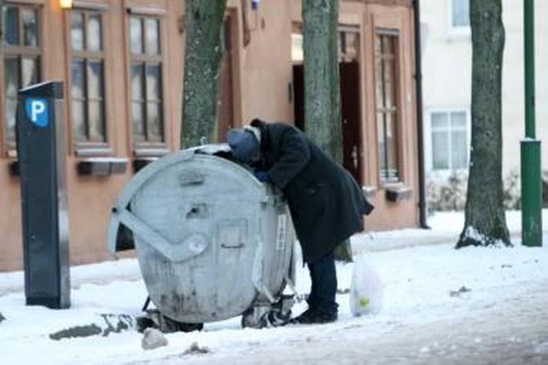Klaipėdos benamių šaltis negąsdina