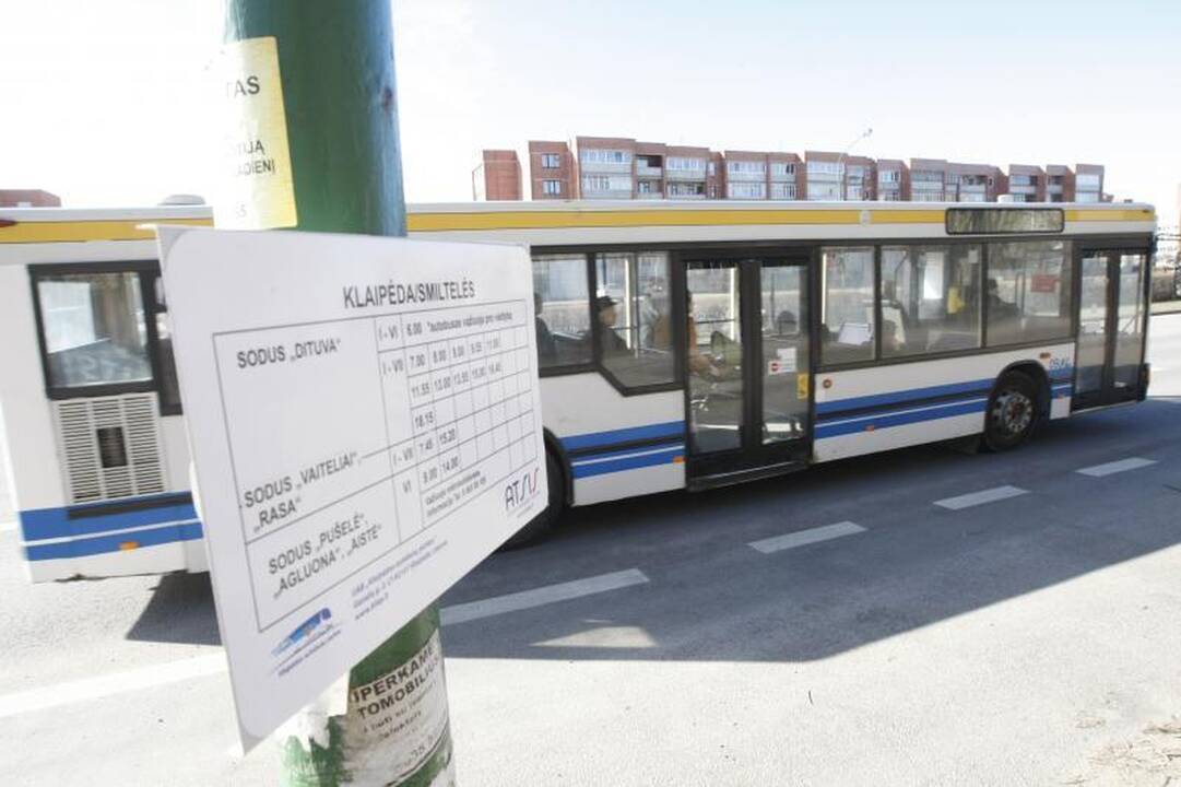 Autobusų keleivių vėl laukia pokyčiai   
