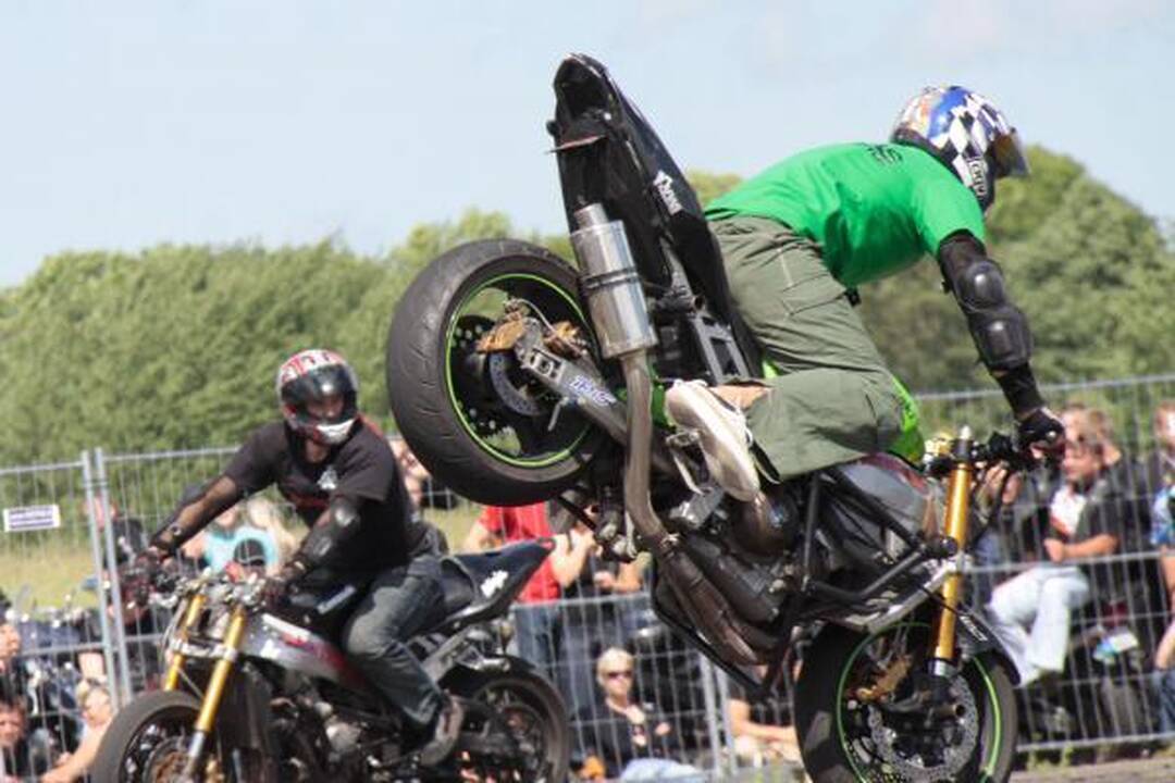 Eismo ribojimas renginio „Bike Show Millennium Lithuania“ metu