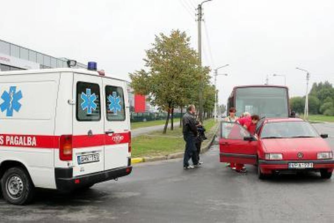 Kaune per dieną sužeisti devyni pėstieji 