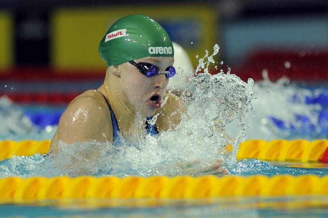 R. Meilutytė tarptautinėse varžybose pateko į du finalus