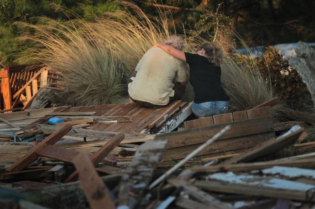 Uraganas „Irene“ neša potvynius į JAV šiaurės vakarus
