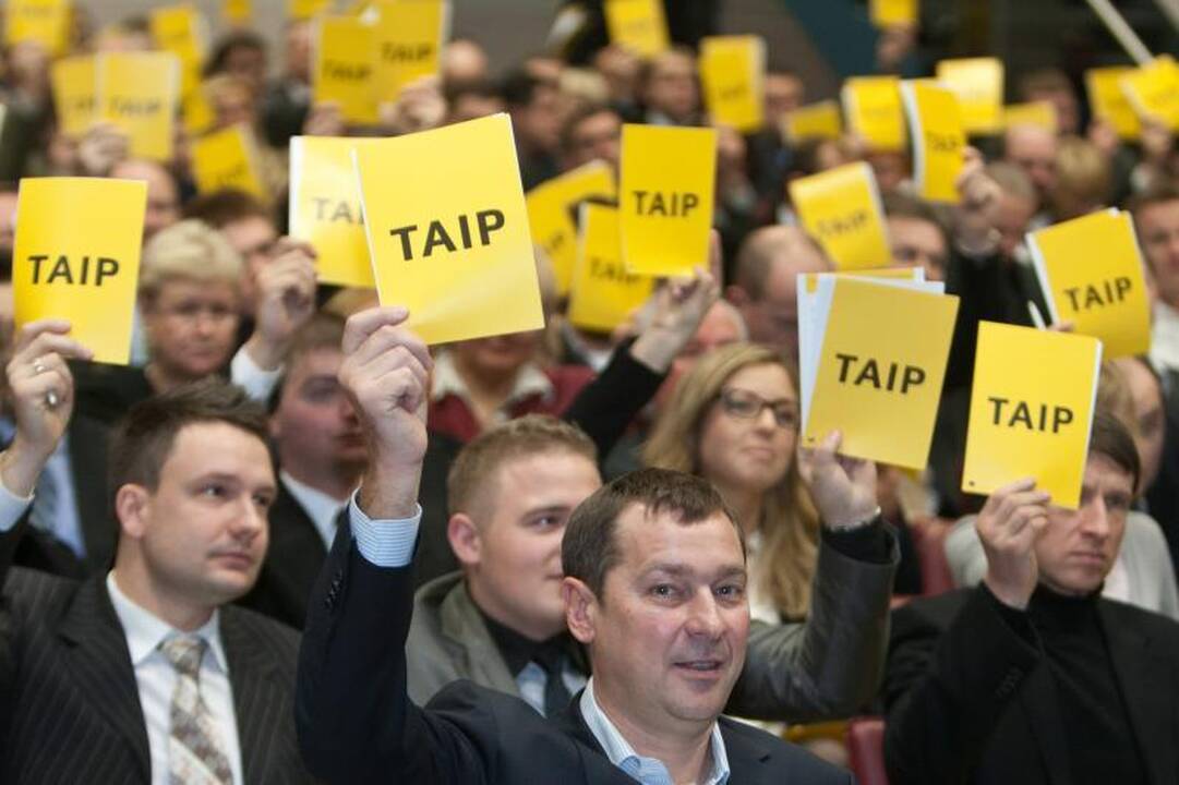 Sąjungos TAIP pirmininku vienbalsiai išrinktas A.Zuokas (papildyta)