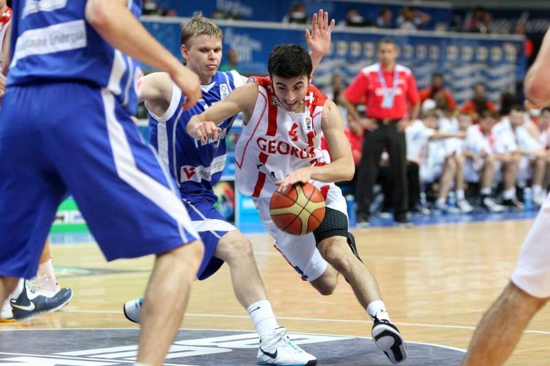 Vilniaus arena: suomiai įveikė gruzinus - 87:73