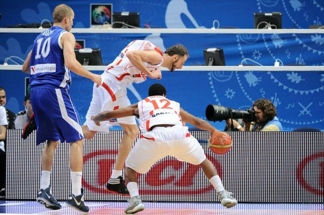 Vilniaus arena: suomiai įveikė gruzinus - 87:73