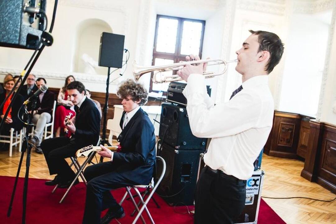 Rotušėje nuaidėjo pirmieji festivalio „Kaunas Jazz“ akordai 
