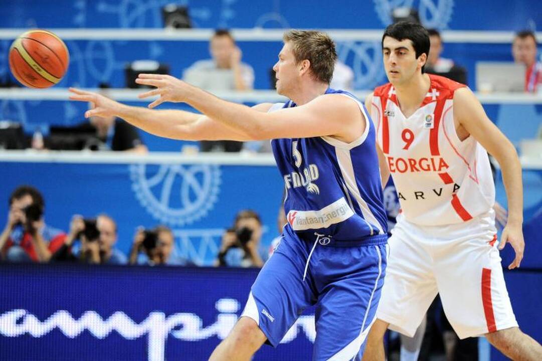 Vilniaus arena: suomiai įveikė gruzinus - 87:73