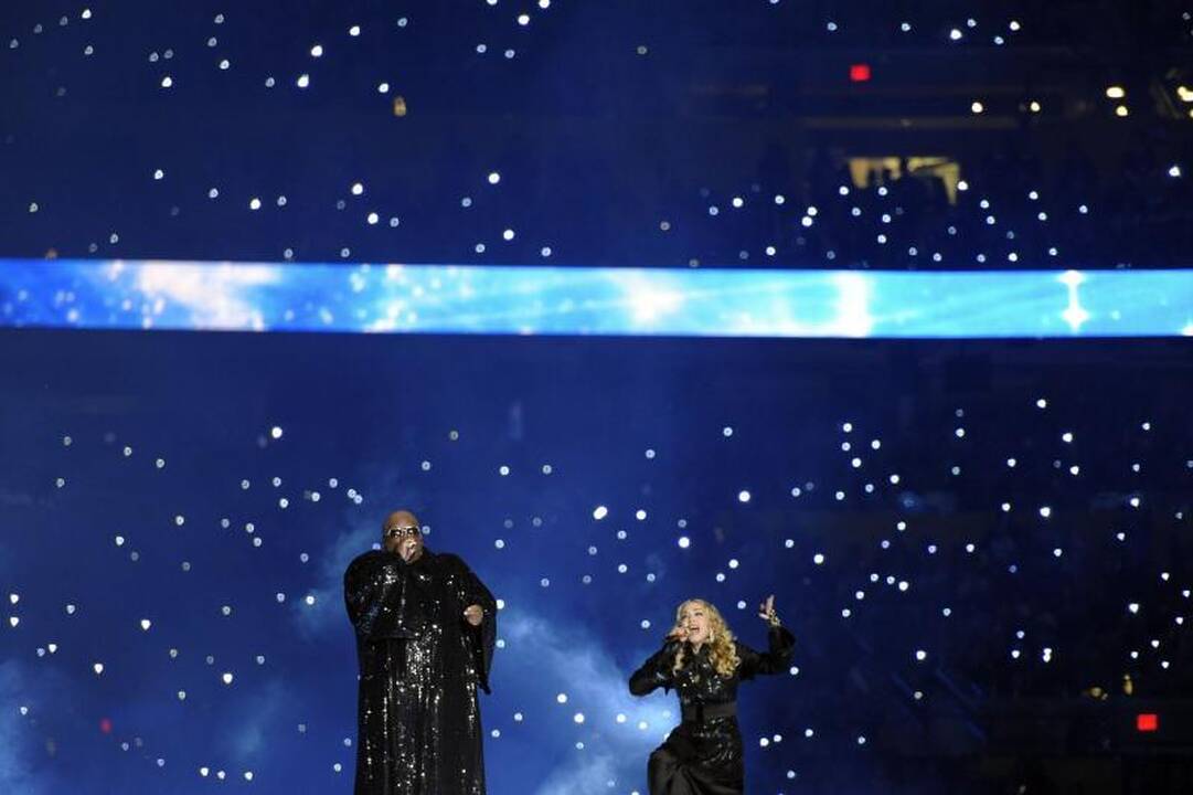 Madonna žiūrovus nustebino įspūdingu šou
